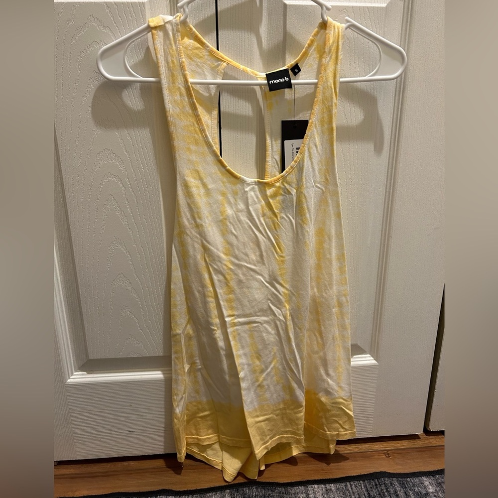 Mono b tank top small new